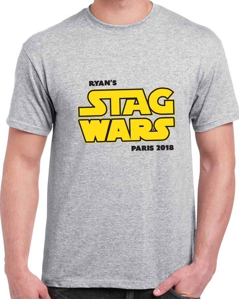 Stag Wars Stag Do T Shirt - Print Chimp