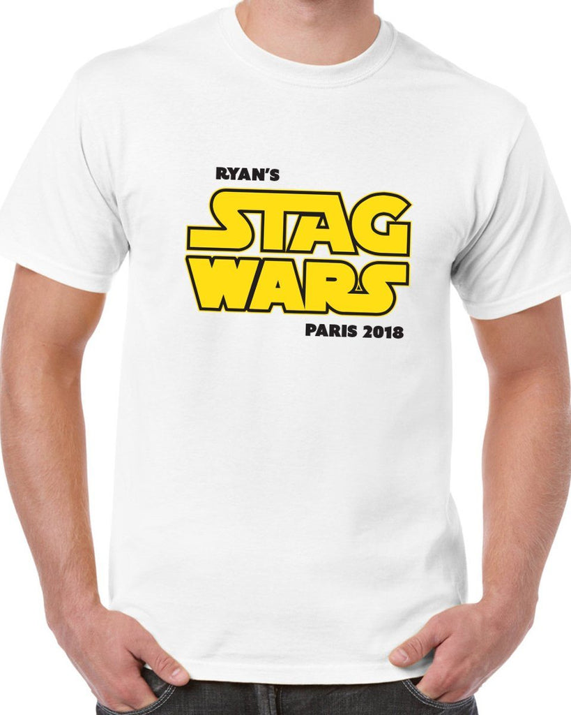 Stag Wars Stag Do T Shirt - Print Chimp