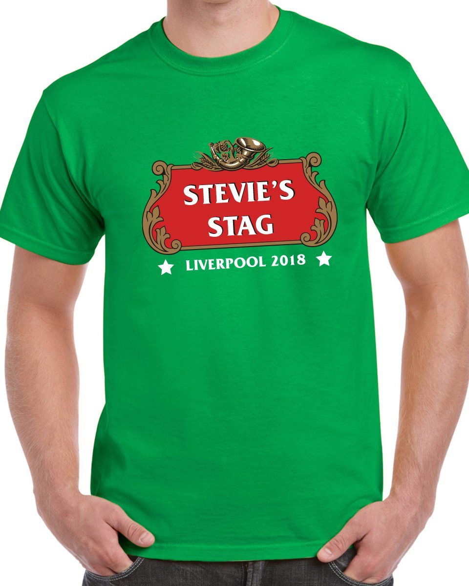 The Stella Stag Do T-Shirt - Print Chimp