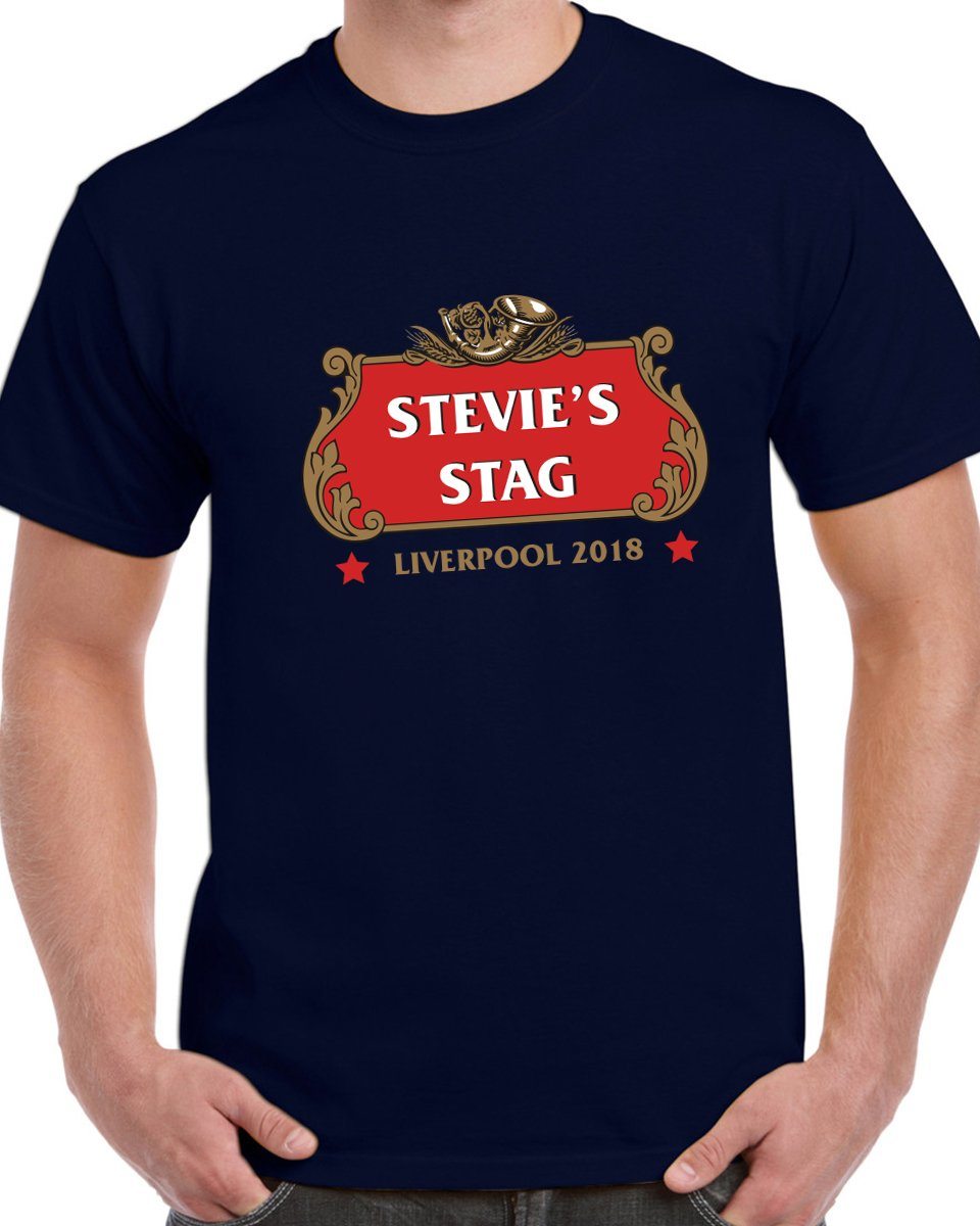 The Stella Stag Do T-Shirt - Print Chimp