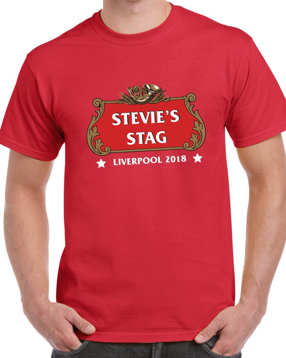 The Stella Stag Do T-Shirt - Print Chimp