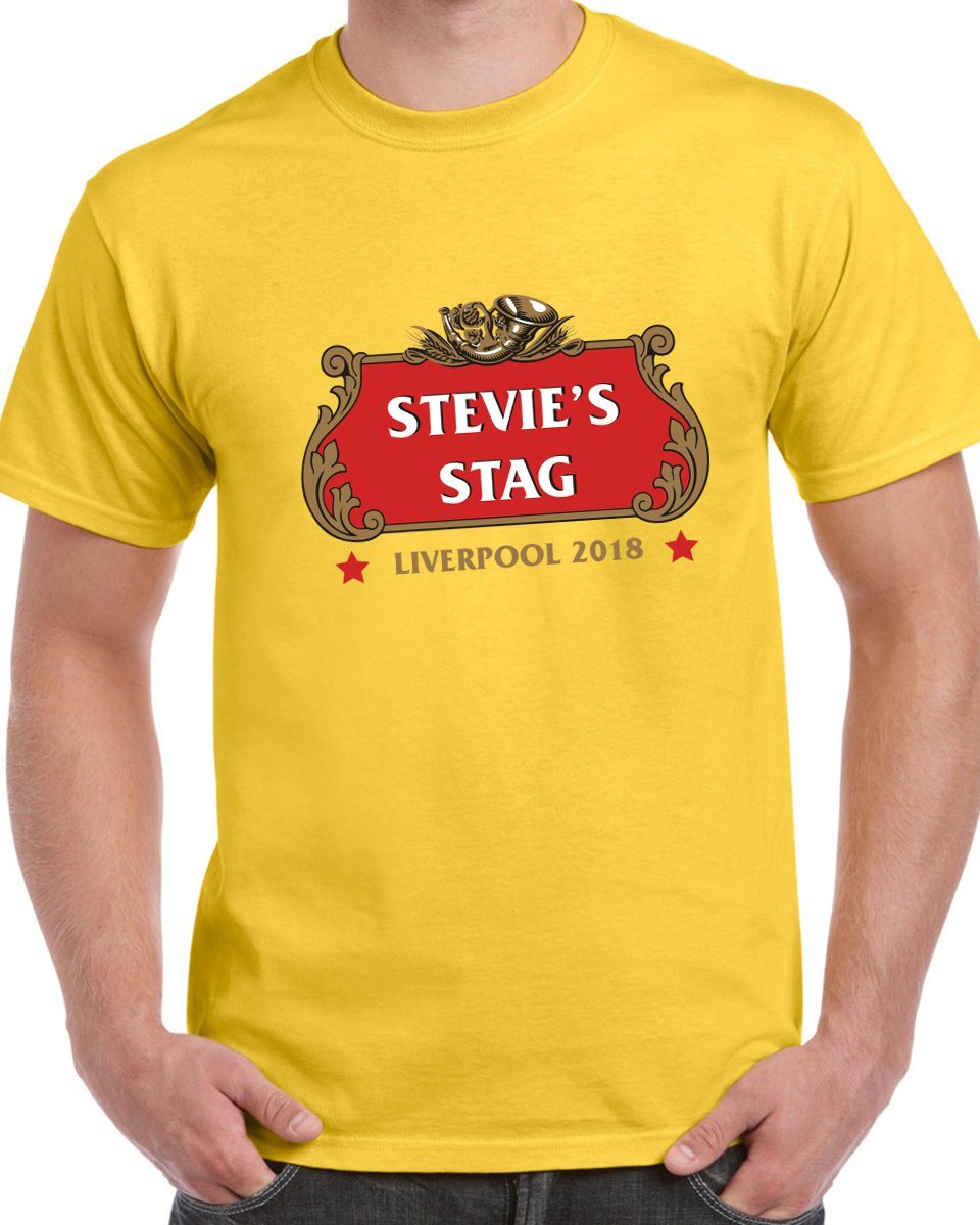 The Stella Stag Do T-Shirt - Print Chimp