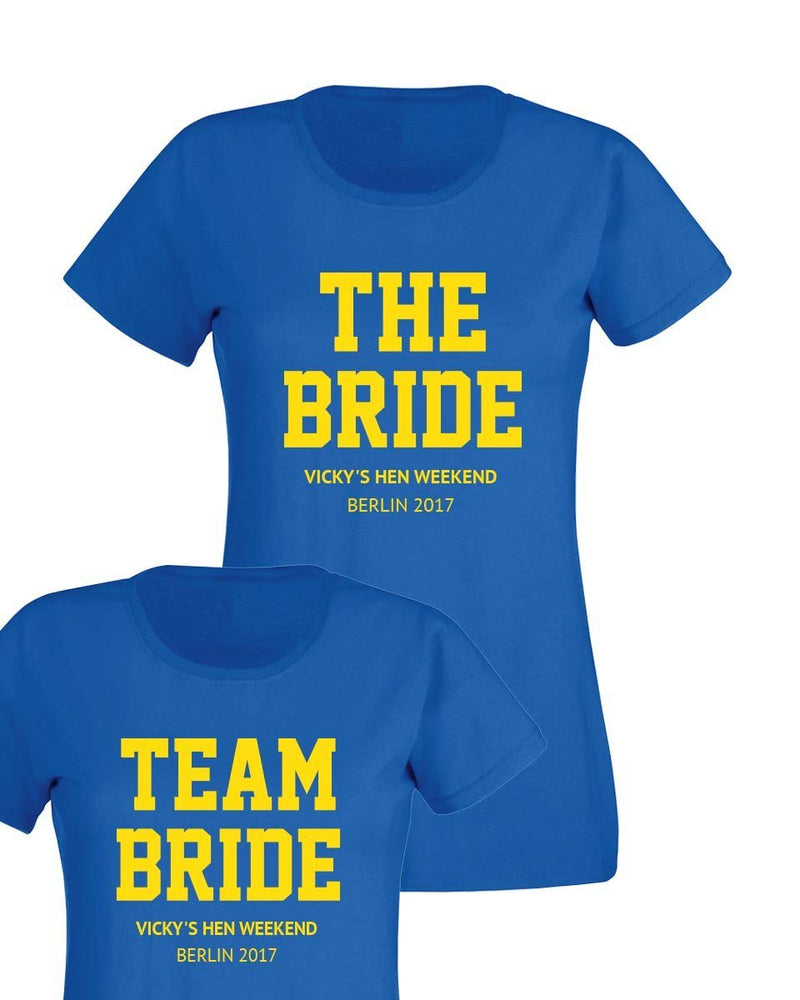 Team Bride Hen Party T-shirt - Print Chimp