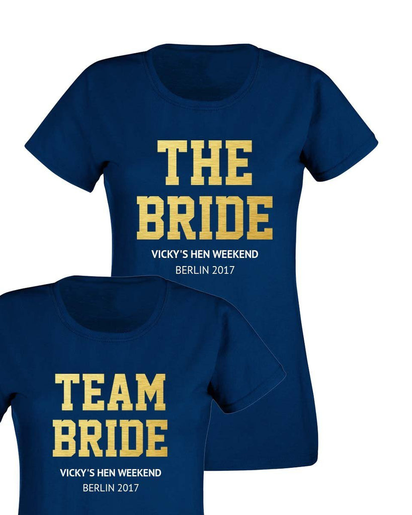 Team Bride Hen Party T-shirt - Print Chimp