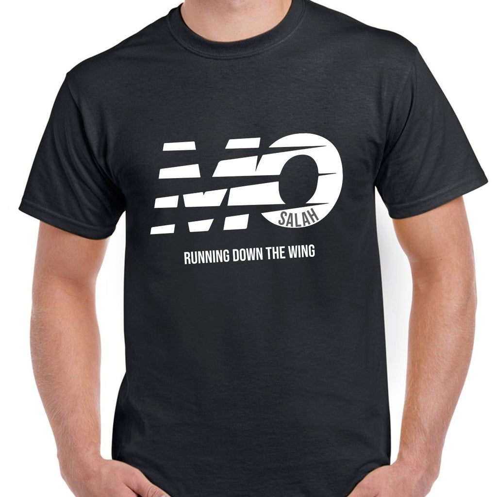 LFC Style "MO" Running Down The Wing Mens T-shirt - Print Chimp
