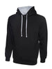 Uneek Contrast Hoodie - Print Chimp