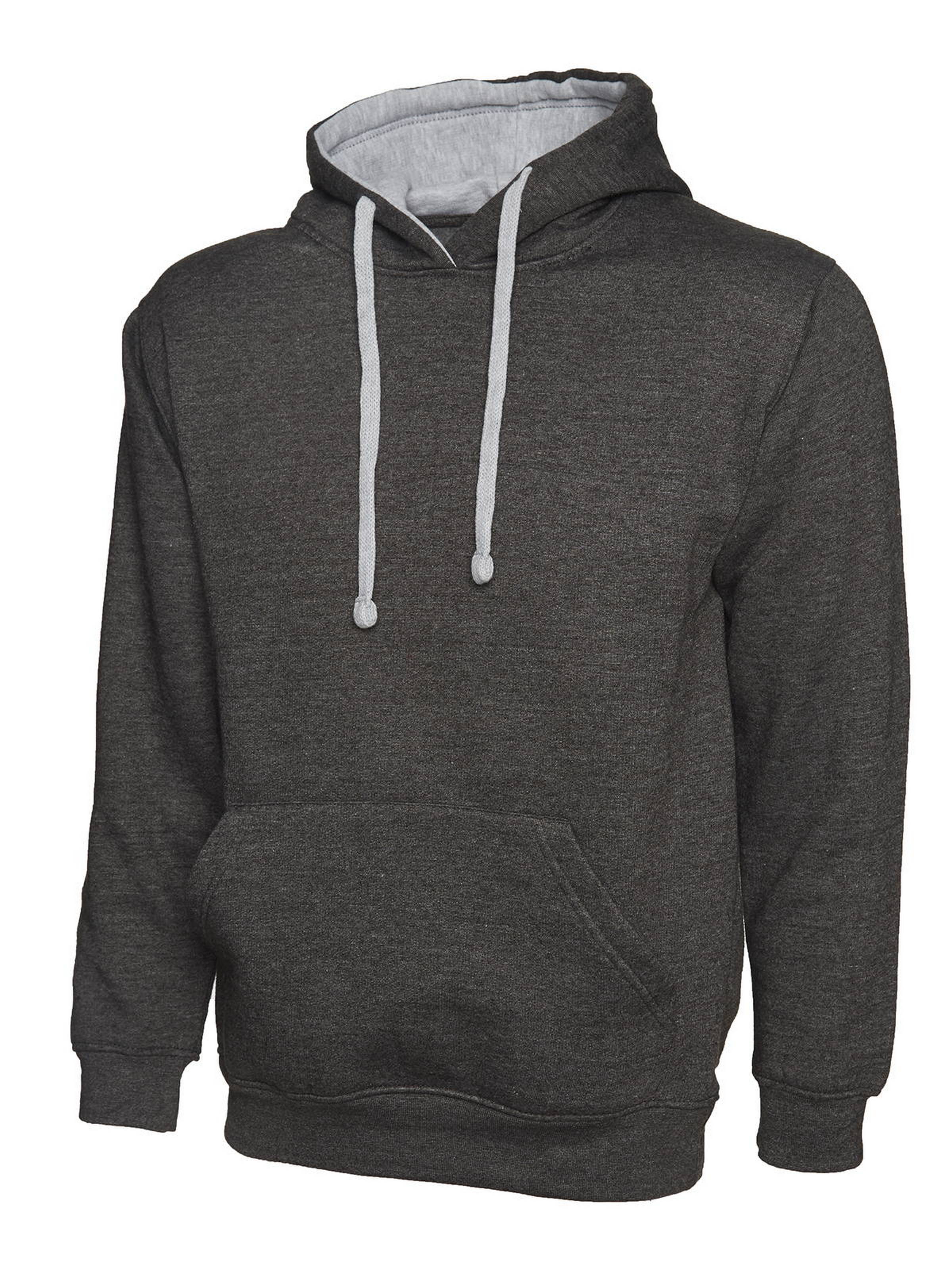 Uneek Contrast Hoodie - Print Chimp