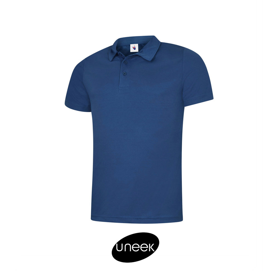 Uneek Mens Ultra Cool Polo shirt - Print Chimp