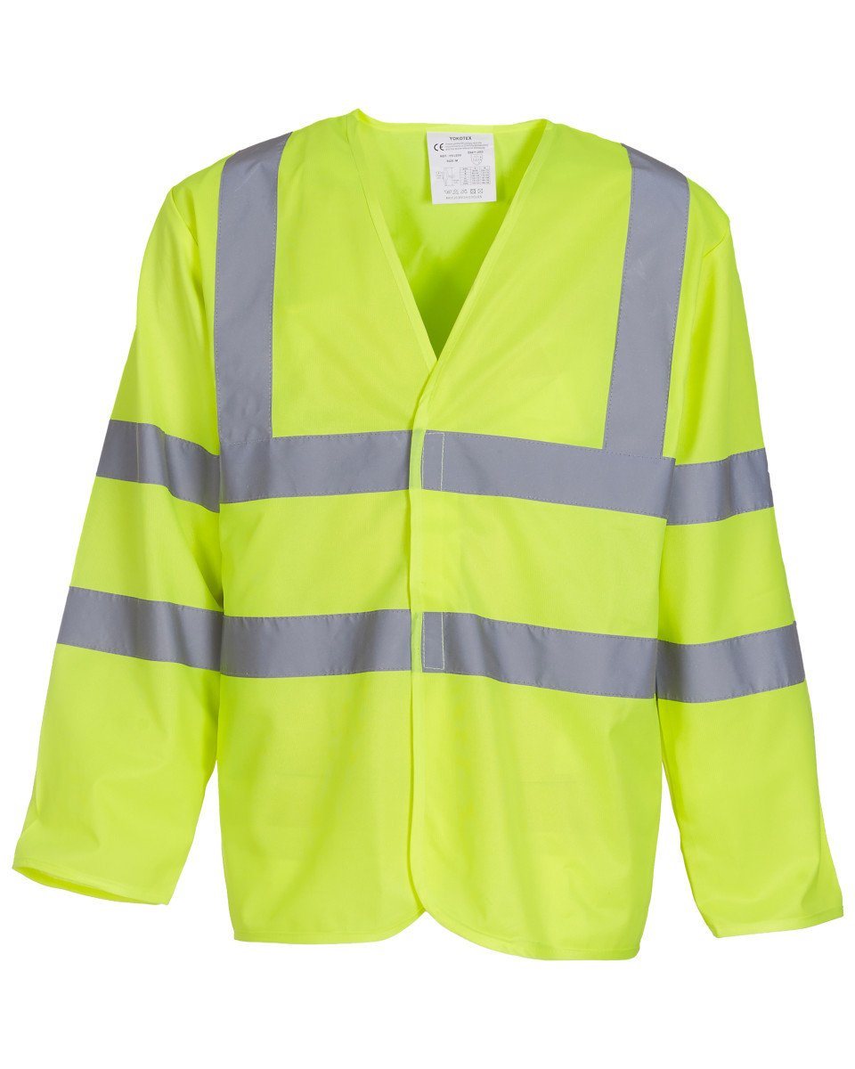 Yoko High Vis Long Vest - Print Chimp