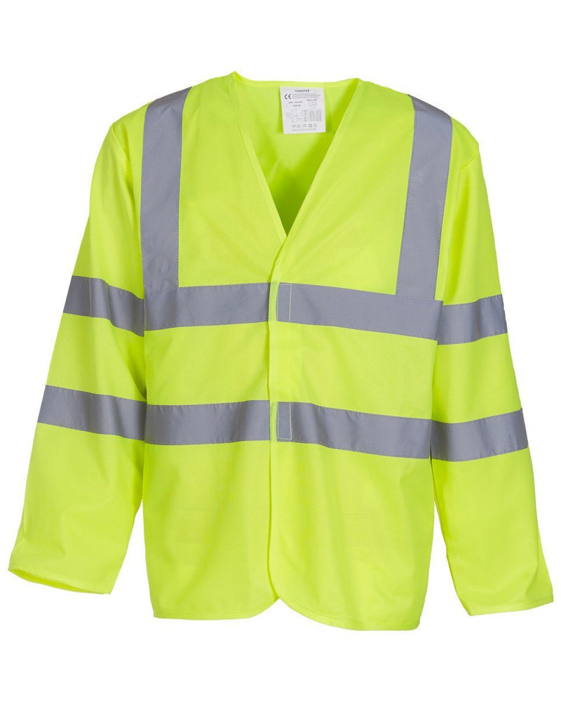Yoko High Vis Long Vest - Print Chimp