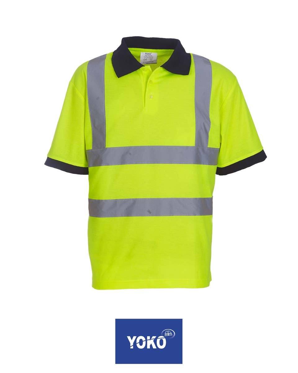 Yoko High Visibility Polo Shirt - Print Chimp