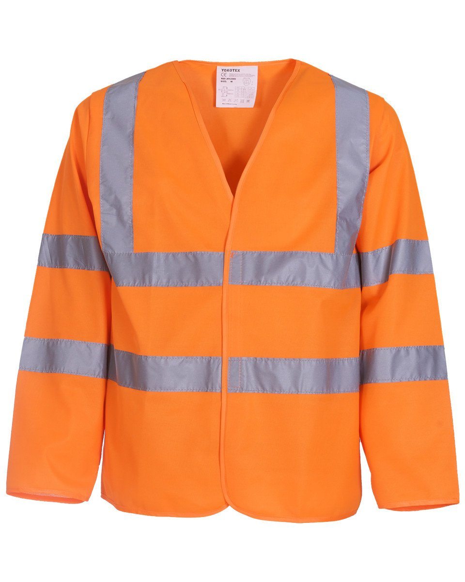 Yoko High Vis Long Vest - Print Chimp