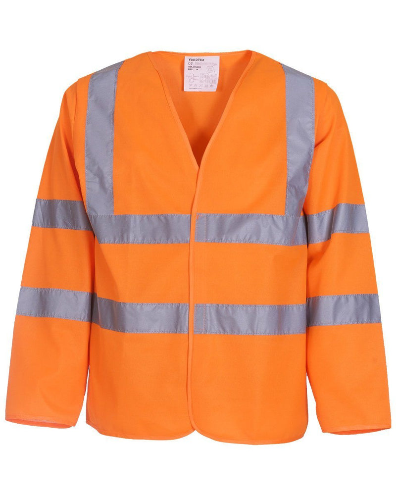 Yoko High Vis Long Vest - Print Chimp
