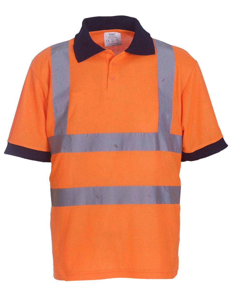 Yoko High Visibility Polo Shirt - Print Chimp