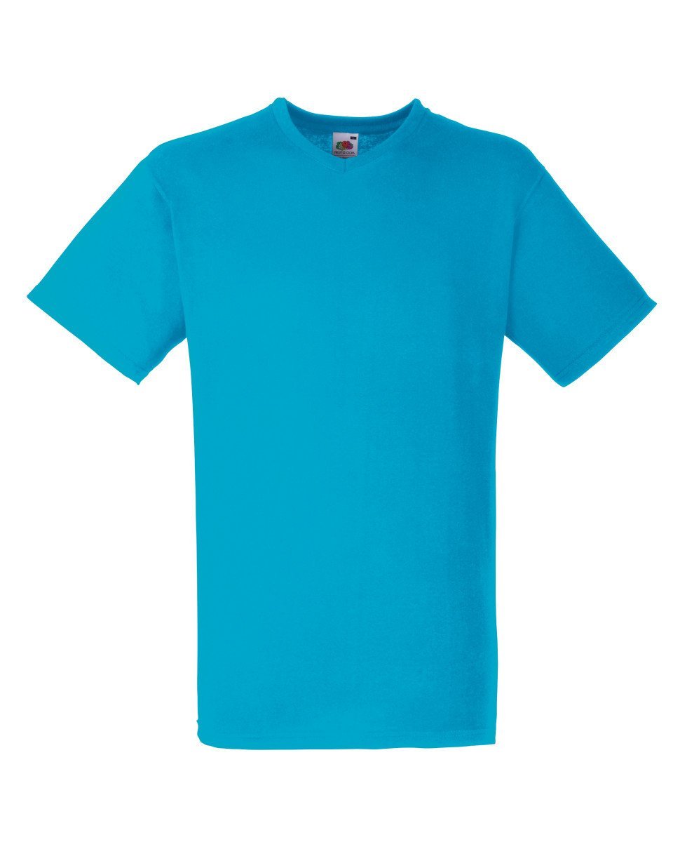 Fruit Of The Loom Valueweight V Neck T-shirt - Print Chimp