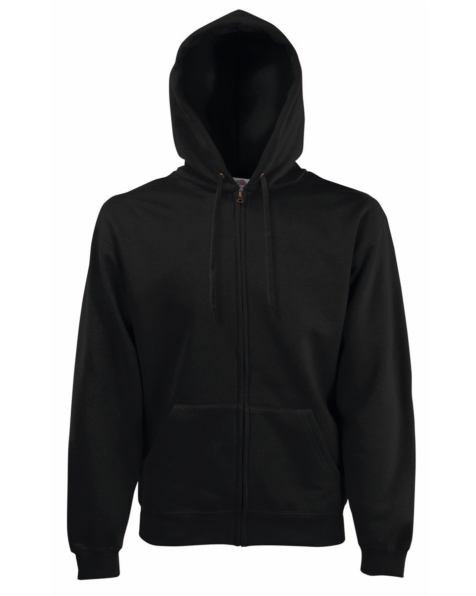 Fruit Of The Loom Men's Premium Hooded Sweat Jacket - Print Chimp