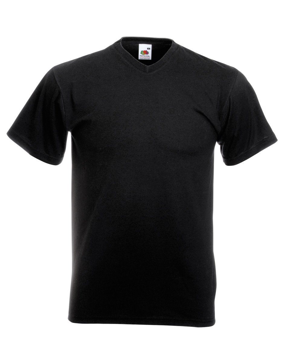 Fruit Of The Loom Valueweight V Neck T-shirt - Print Chimp