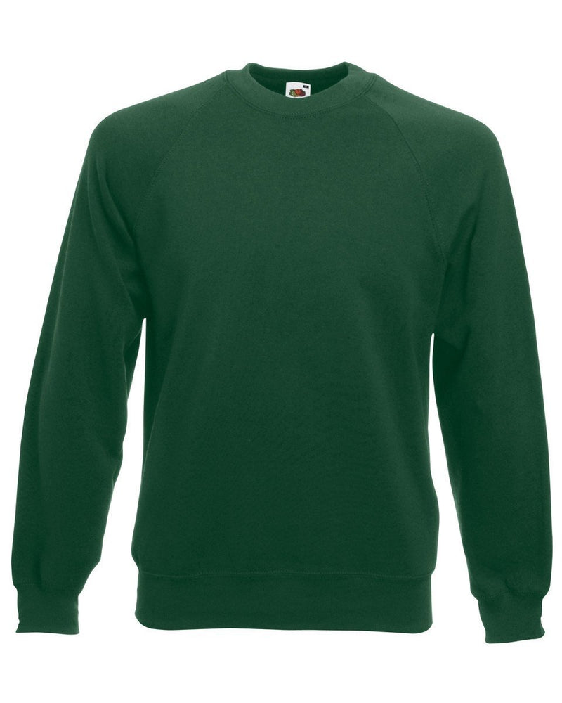 Fruit Of The Loom Men's Classic Raglan Sweatshirt - Print Chimp