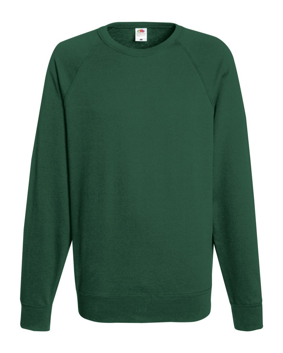 Fruit Of The Loom Men's Lightweight Raglan Sweatshirt - Print Chimp
