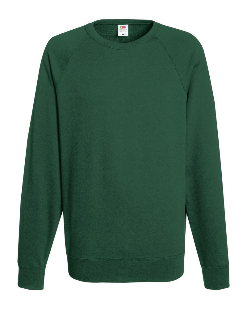 Fruit Of The Loom Men's Lightweight Raglan Sweatshirt - Print Chimp