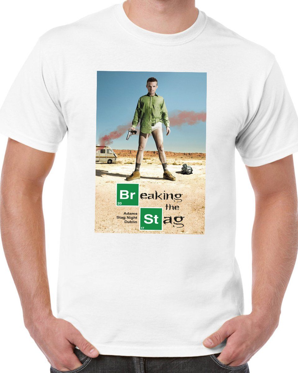 Breaking The Stag T-shirt - Print Chimp