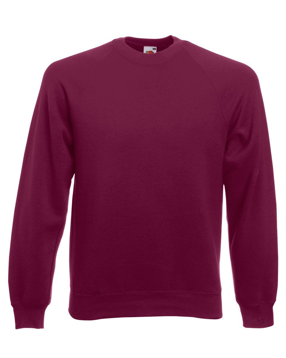 Fruit Of The Loom Men's Classic Raglan Sweatshirt - Print Chimp