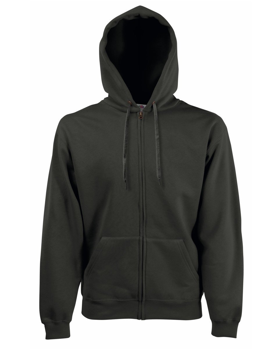 Fruit Of The Loom Men's Premium Hooded Sweat Jacket - Print Chimp