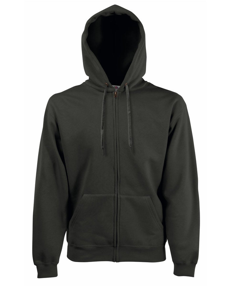 Fruit Of The Loom Men's Premium Hooded Sweat Jacket - Print Chimp