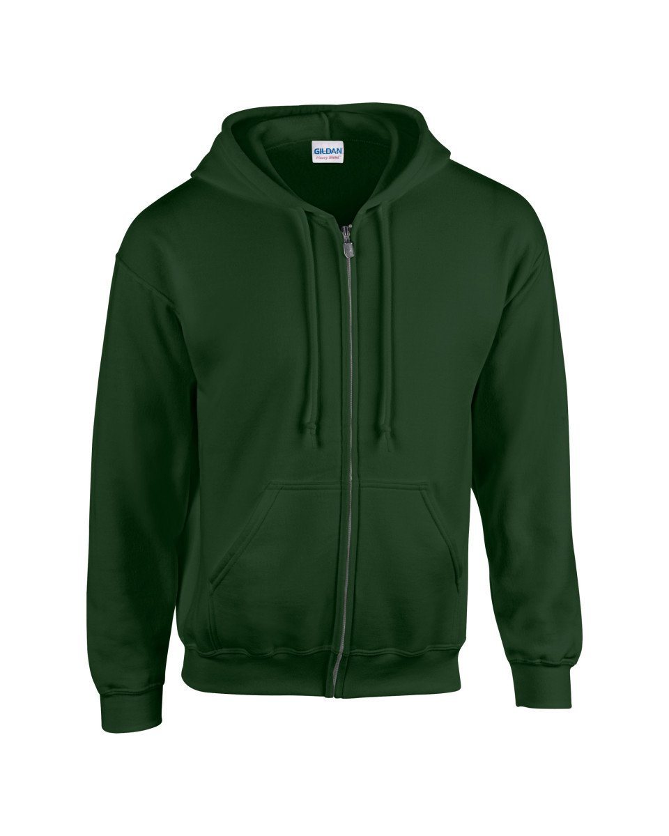 Print Chimp Hoodies Gildan Heavy Blend Zip Hooded Sweatshirt