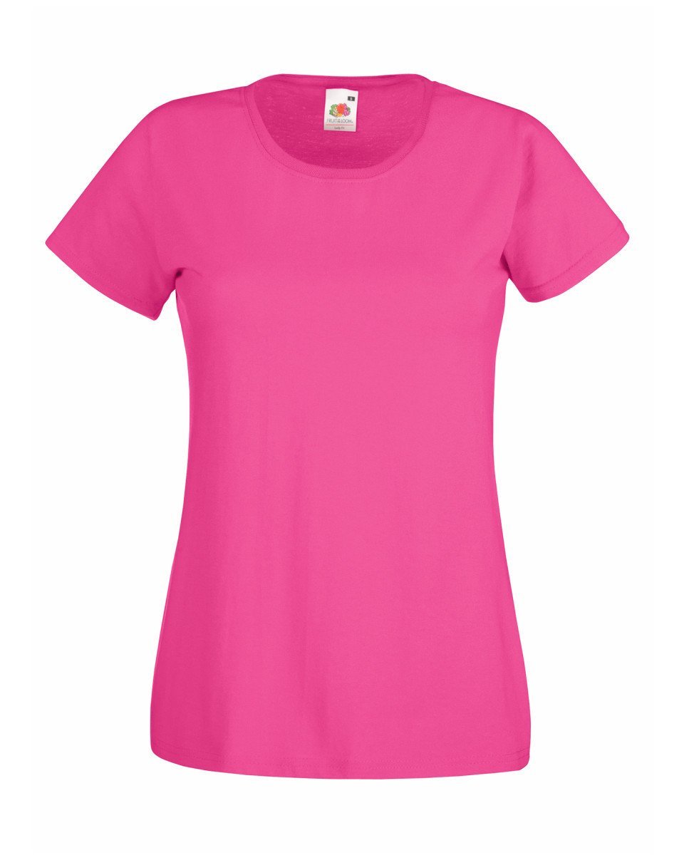 Fruit Of The Loom Ladies Fit Valueweight T-shirt - Print Chimp