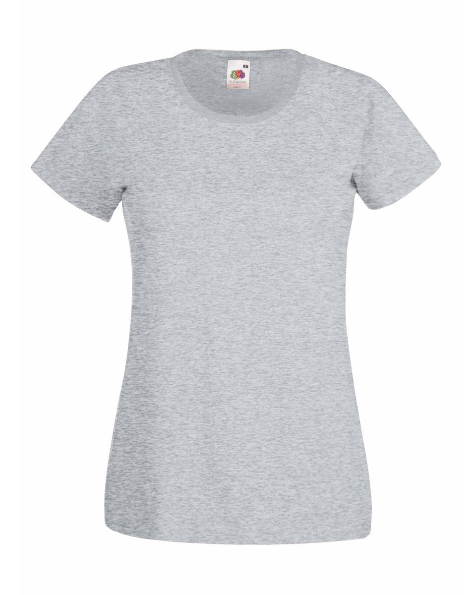 Fruit Of The Loom Ladies Fit Valueweight T-shirt - Print Chimp