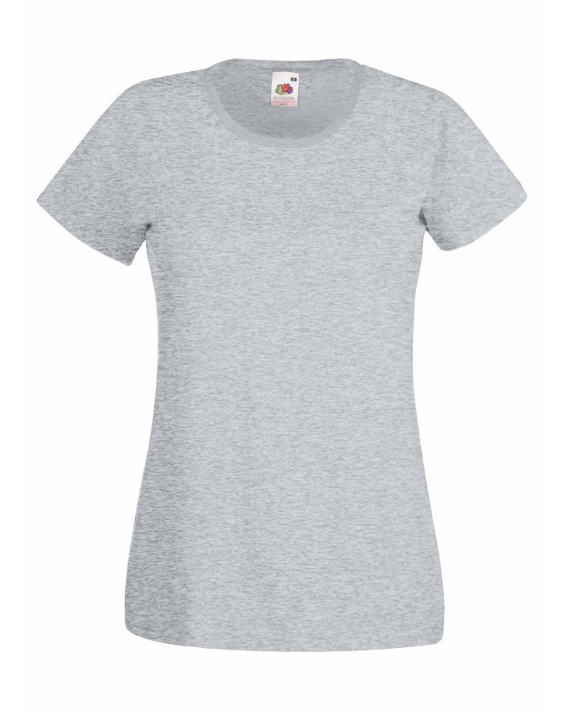 Fruit Of The Loom Ladies Fit Valueweight T-shirt - Print Chimp