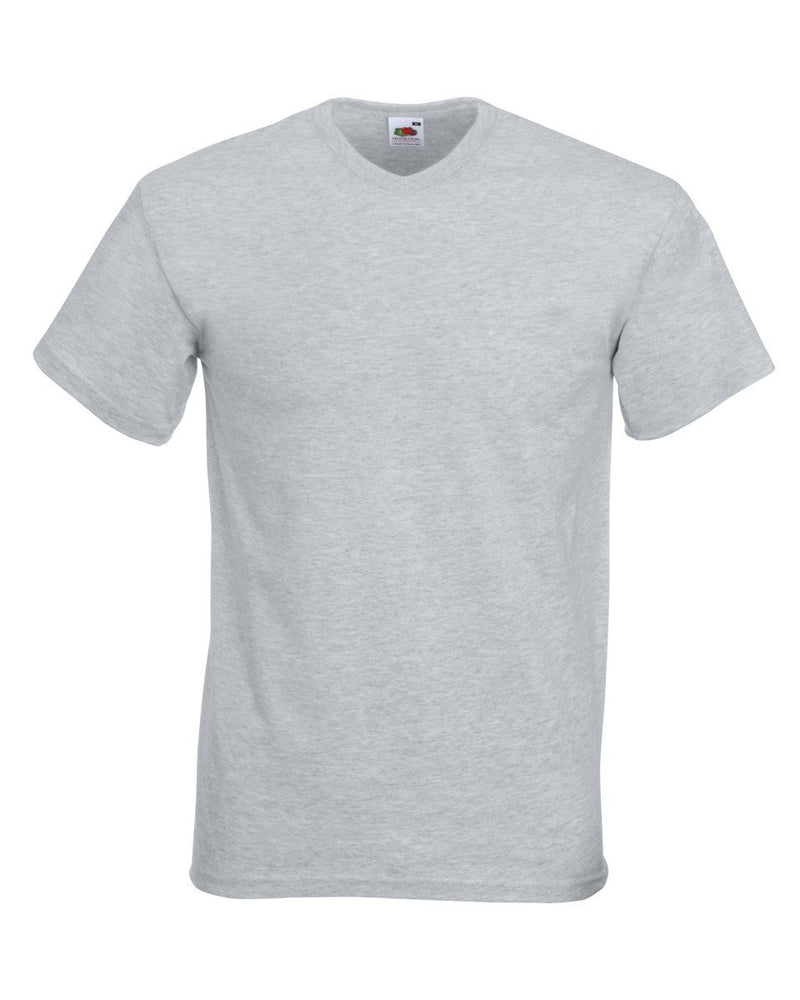 Fruit Of The Loom Valueweight V Neck T-shirt - Print Chimp