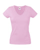 Fruit Of The Loom Ladies Fit Valueweight V-Neck T-shirt - Print Chimp