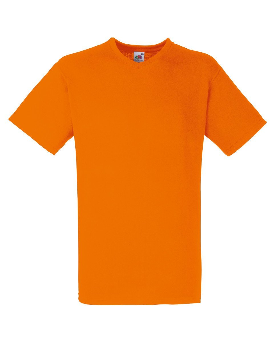 Fruit Of The Loom Valueweight V Neck T-shirt - Print Chimp