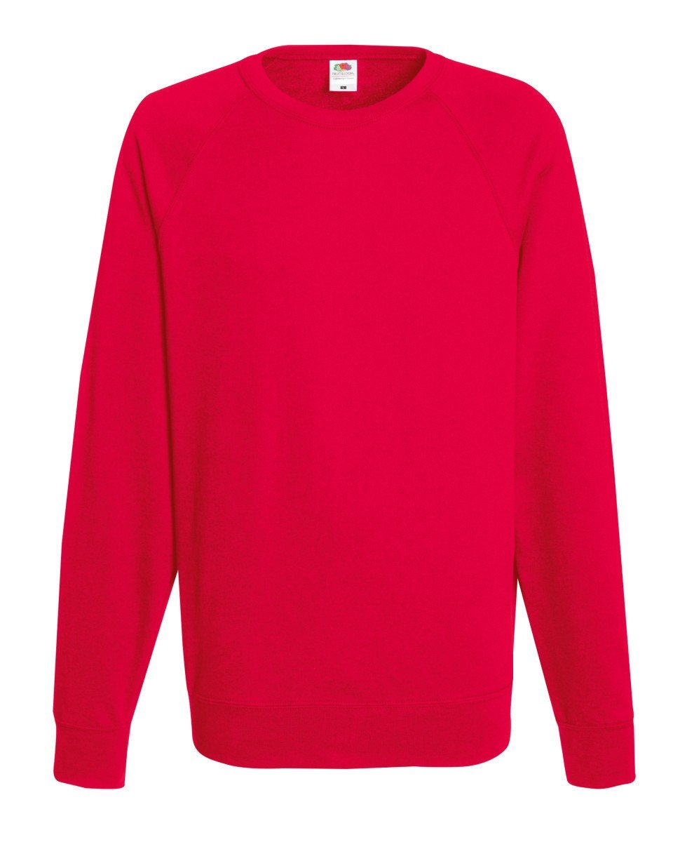 Fruit Of The Loom Men's Lightweight Raglan Sweatshirt - Print Chimp