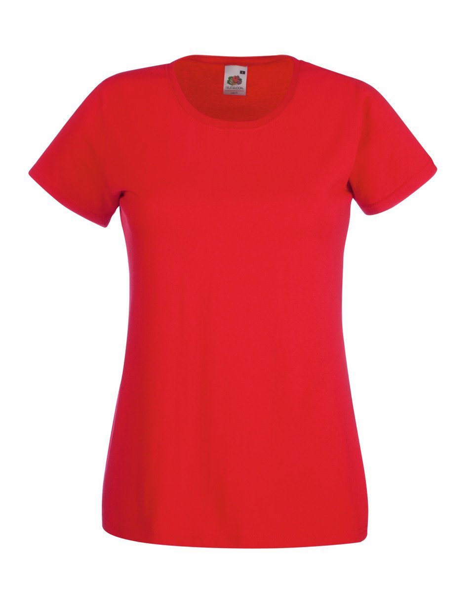 Fruit Of The Loom Ladies Fit Valueweight T-shirt - Print Chimp