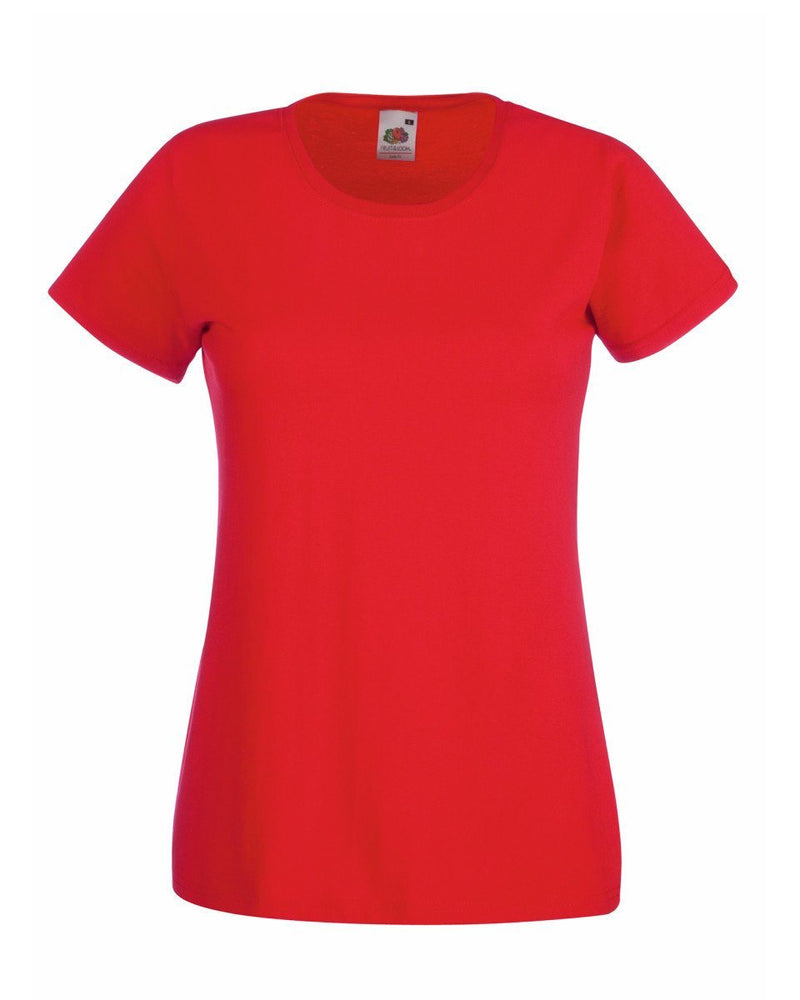 Fruit Of The Loom Ladies Fit Valueweight T-shirt - Print Chimp