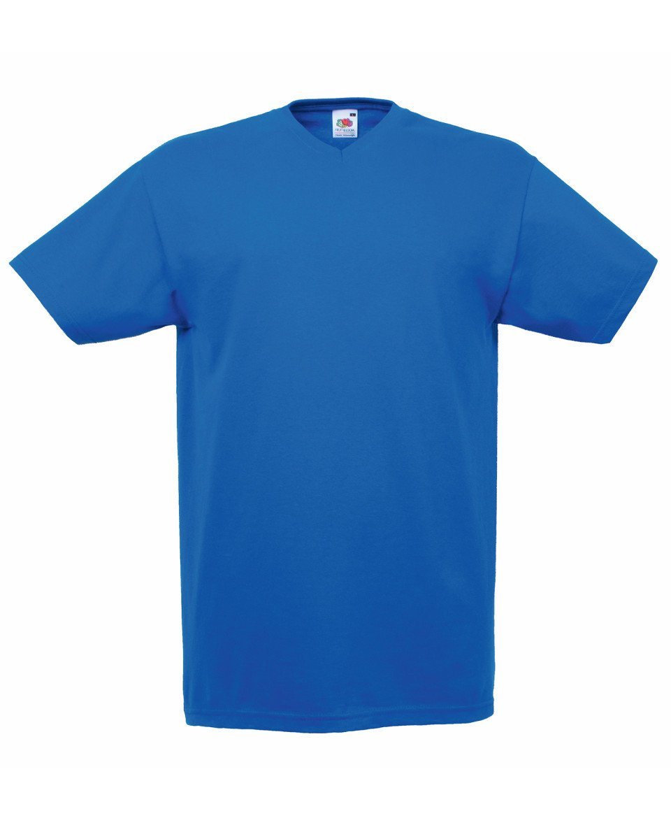 Fruit Of The Loom Valueweight V Neck T-shirt - Print Chimp