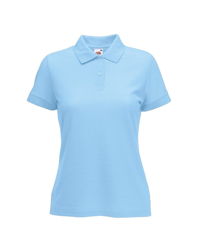 Fruit of the Loom Ladies 65/35 Polo Shirt - Print Chimp