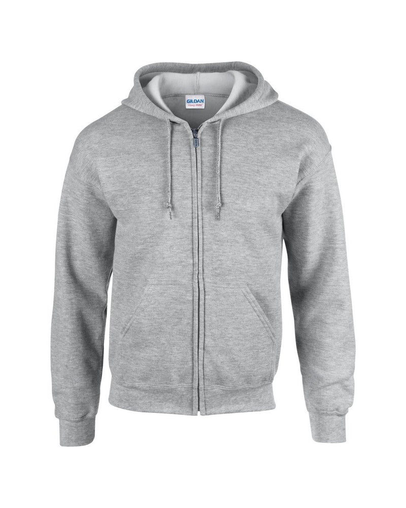 Gildan Heavy Blend Full Zip Hooded Sweatshirt - Print Chimp