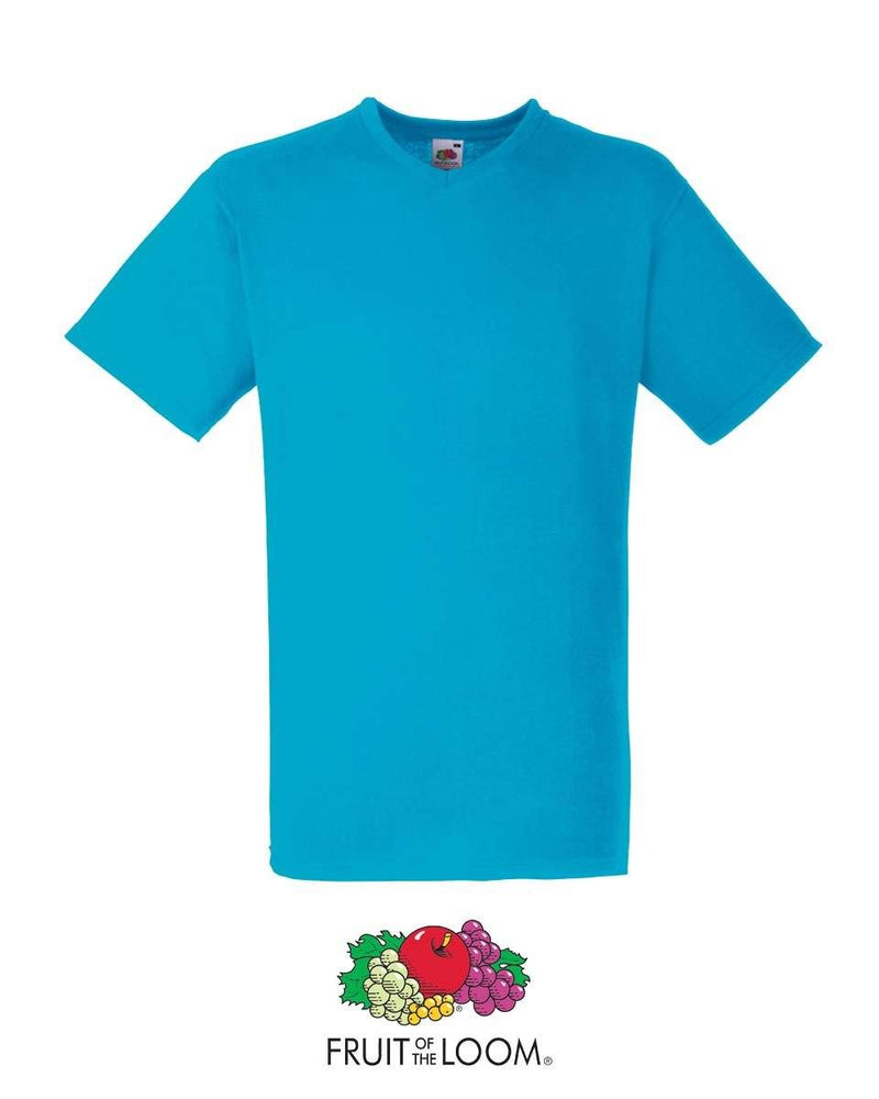 Fruit Of The Loom Valueweight V Neck T-shirt - Print Chimp