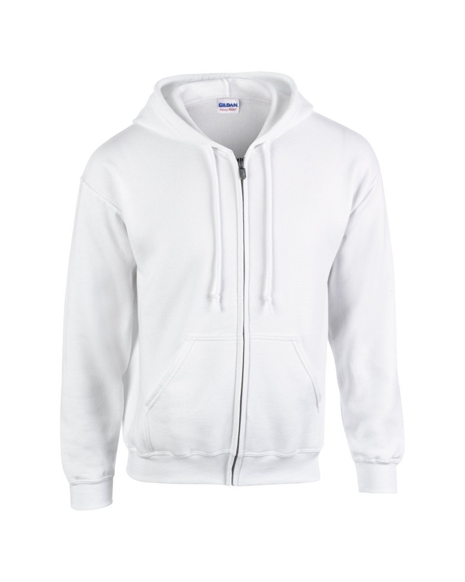Gildan Heavy Blend Full Zip Hooded Sweatshirt - Print Chimp