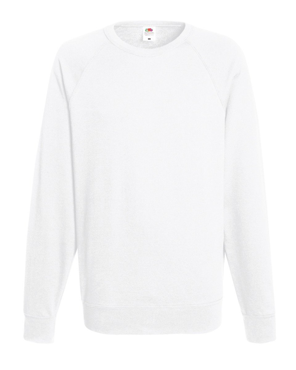 Fruit Of The Loom Men's Lightweight Raglan Sweatshirt - Print Chimp