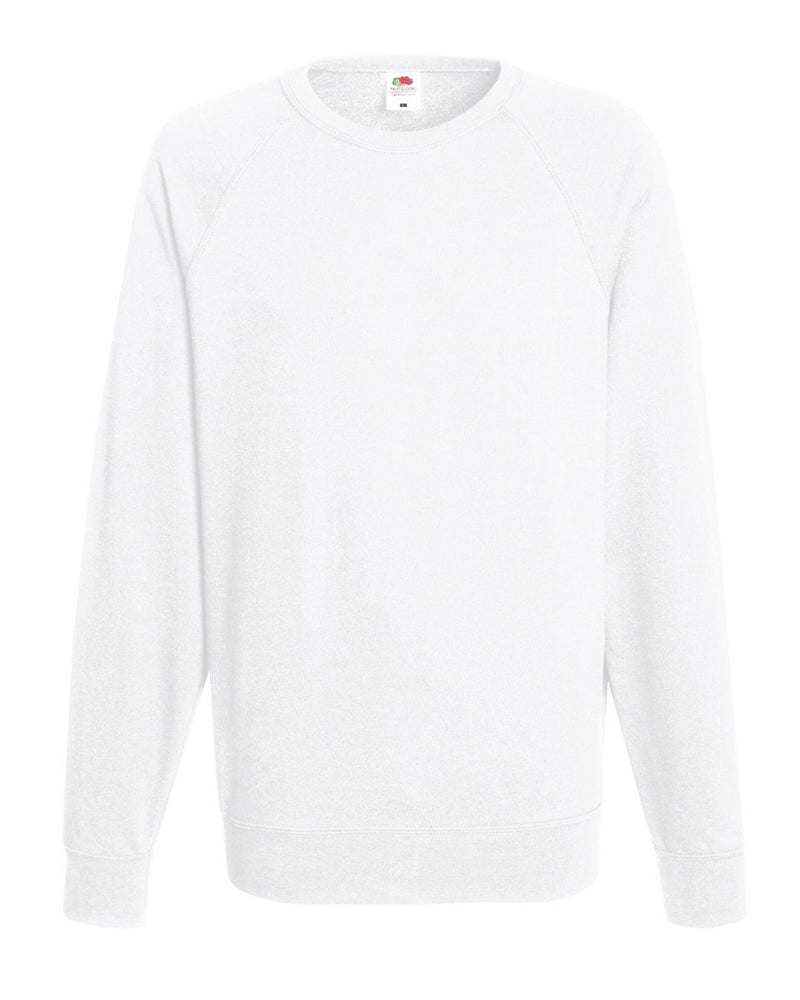 Fruit Of The Loom Men's Lightweight Raglan Sweatshirt - Print Chimp