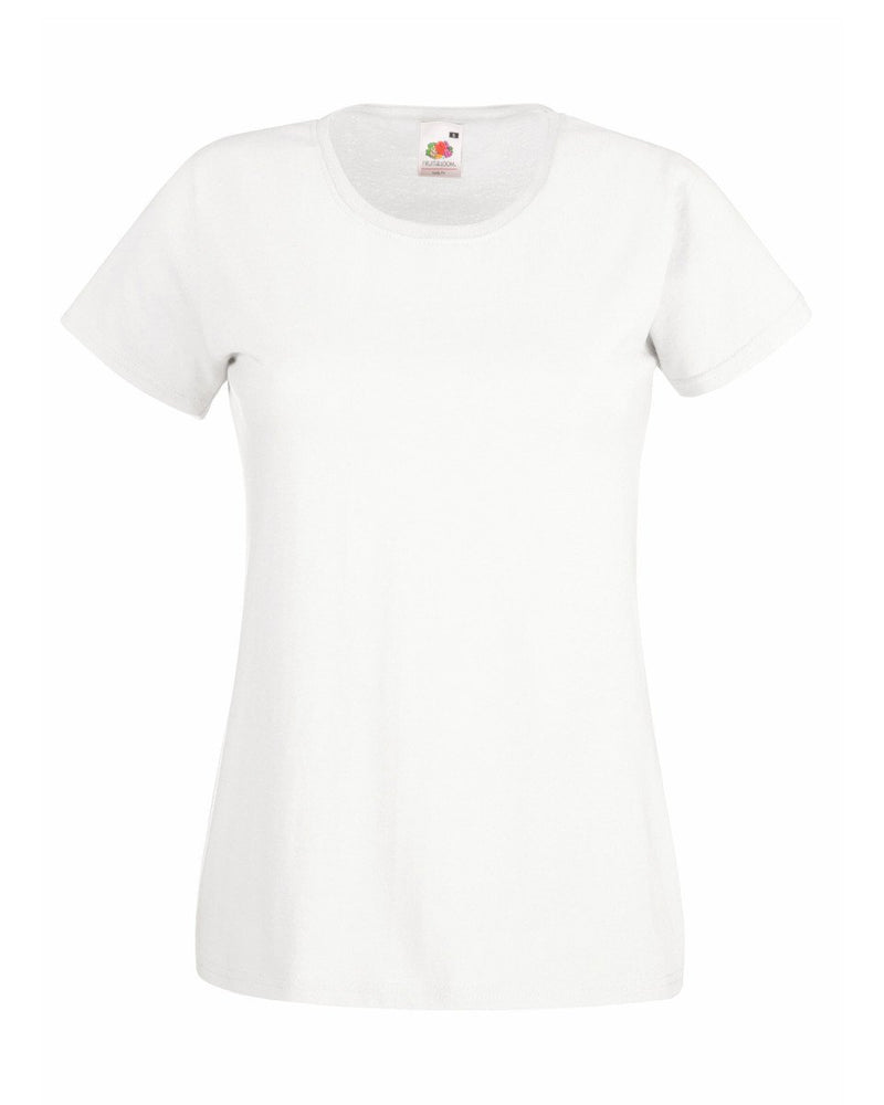 Fruit Of The Loom Ladies Fit Valueweight T-shirt - Print Chimp