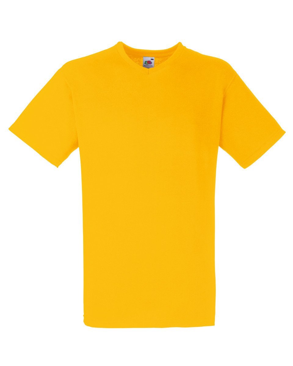 Fruit Of The Loom Valueweight V Neck T-shirt - Print Chimp